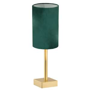 Argon  Abruzzo 8108 lampa stołowa lampka 1x7W E14 zielona/mosiądz