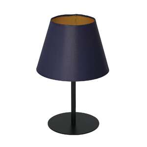 Luminex Arden 3578 Lampa stołowa lampka 1X60W E27 czarny/niebieski/złoty