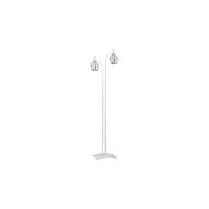 Luminex Andes 3153 lampa stojąca podłogowa 2x8W GU10 biały/chrom