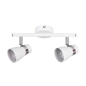 Listwa Kanlux Enali 28762 plafon lampa sufitowa spot 2x35W GU10 biała