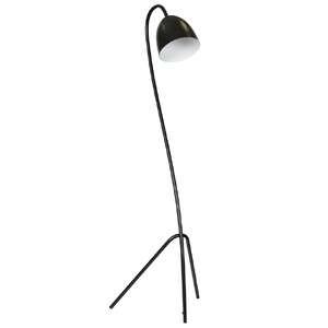 Emibig Haris 864/2 lampa stojąca podłogowa 1x15W E27 czarna/biała