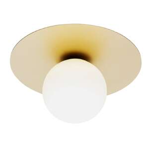 Argon Spello 8262 plafon lampa sufitowa 1x7W E14 złoty/opal mat
