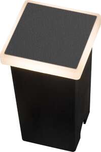 Azzardo Alf Square AZ4465 kinkiet lampa ścienna 1x3W LED 3000K czarny/biały - Negocjuj cenę - wysyłka w 24h