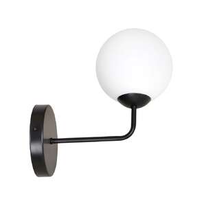 Emibig Pregos 670/K1 kinkiet lampa ścienna 1x10W E14 biały/czarny