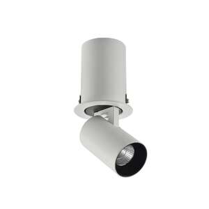 Azzardo Luna AZ3396 oczko lampa wpuszczana downlight 1x7W LED 3000K biały/czarny - Negocjuj cenę