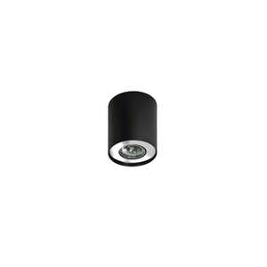 Azzardo Neos 1 AZ0708 FH31431B Plafon lampa sufitowa 1x50W GU10 czarny / chrom - Negocjuj cenę - wysyłka w 24h