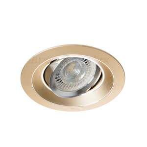 Oczko halogenowe Kanlux Colie DTO-G 26741 lampa sufitowa wpuszczana downlight 1x35W GU10/Gx5,3 MR16 złote