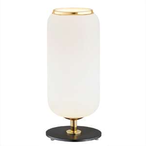 Argon Valiano 4994 lampa stołowa lampka 1x15W E27 biała/mosiądz