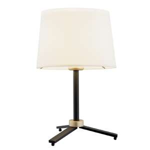 Argon Cavalino 8319 lampa stołowa lampka 1x15W E27 czarna/śmietankowa