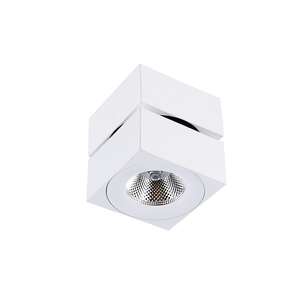 Azzardo Diado matt AZ1454 LC1329-W Plafon lampa sufitowa 1x5W LED biały