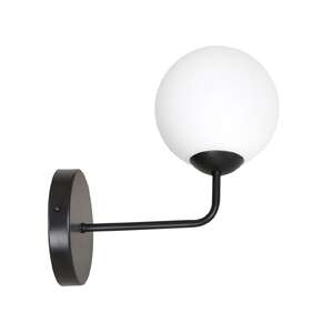 Emibig Selbi 734/K1B kinkiet lampa ścienna 1x10W E14 biały/czarny