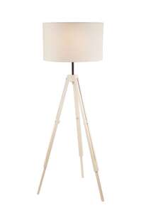 Lamkur Theo 36205 lampa stojąca podłogowa 1x60W E27 kremowa/kremowa