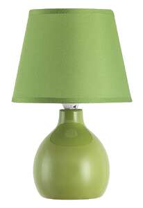Lampa stołowa Rabalux Ingrid 4477 lampka nocna 1x40W E14 zielony