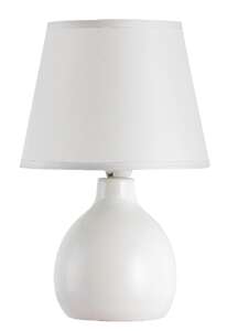 Lampa stołowa Rabalux Ingrid 4475 lampka nocna 1x40W E14 biały