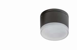 Azzardo Apulia R AZ4335 plafon lampa sufitowa 1x10W LED 3000K szary/biały - Negocjuj cenę