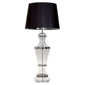 4 Concepts Roma Platinum L225282263 lampa stołowa lampka 1x60W E27 czarny