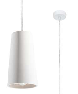 Sollux Gulcan SL.0849 lampa wisząca ceramiczna 1x60W E27 biały