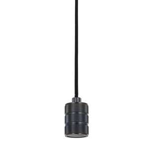 Italux Millenia DS-M-010-03 MATT BLACK lampa wisząca zwis 1x60W E27 czarna mat