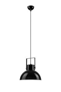 Lamkur Kira 33860 lampa wisząca zwis 1x60W E27 czarna