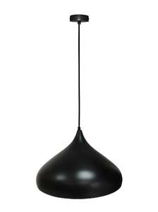 Candellux Ledea Viborg 50101267 lampa wisząca zwis 1x40W E27 czarna