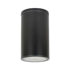 SU-MA Adela 7003 BL plafon lampa sufitowa ogrodowa IP54 metalowy tuba rura 1x60W E27 czarny