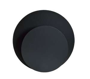 Emibig Idea K1 Black 792/K1 kinkiet lampa ścienna nowoczesny koło 1x8W G9 czarny
