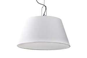 Azzardo Alicante AZ2293 lampa wisząca zwis 1x60W E27 biała/chrom