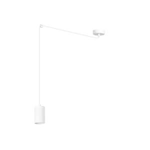 Emibig Traker 525/1 lampa wisząca zwis 1x10W GU10 biała