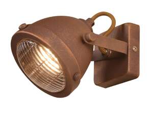 Candellux Frodo 91-71064 kinkiet lampa ścienna 1x40W GU10 rdzawy