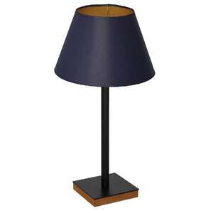 Luminex Table lamps 3763 Lampa stołowa lampka 1x60W E27 czarny/niebieski/naturalny/złoty