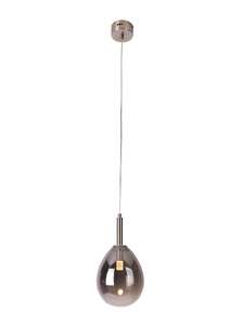 Candellux Ledea Lukka 50133211 lampa wisząca zwis 1x6W LED srebrna