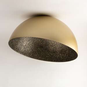 Sigma Sfera 32481 plafon lampa sufitowa 1x60W E27 czarny/złoty