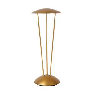 Lucide Renee 27504/02/02 lampa stołowa lampka 1x2,2W LED 3000K 197lm IP54 złota