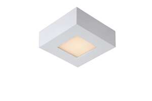 Lucide Brice-Led 28117/11/31 plafon lampa sufitowa 1x8W LED IP44 biały