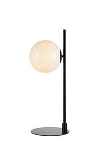 Markslojd Dione 108271 lampa stołowa lampka 1x40W E14 czarna/biała