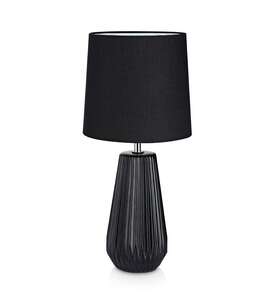 Lampa lampka oprawa stołowa  Markslojd Nicci 1x40W E14 czarna 106624