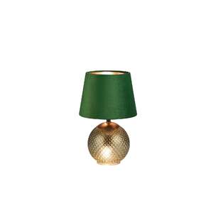 Trio RL Jonna R51242015 lampa stołowa lampka 2x18W E14 zielona/brązowa