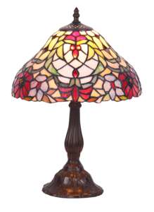 Lampa stołowa lampka Rabalux Mirella 1x60W E27 brąz 8090