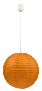 Candellux Kokon 31-88201 lampa wisząca zwis 1x60W E27 pomarańczowa