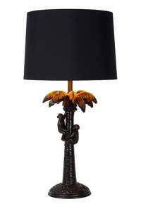 Lucide Coconut 10505/81/30 lampa stołowa lampka1x40W E27 czarna 