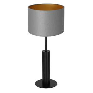 Luminex Table lamps 3679 Lampa stołowa lampka 1x60W E27 czarny/szary/złoty