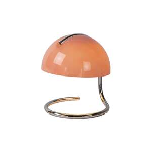 Lucide Cato 46516/01/66 lampa stołowa lampka 1x10W E27 różowa/srebrna