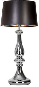 4 Concepts Louvre Platinum L203161255 lampa stołowa lampka 1x60W E27 czarny