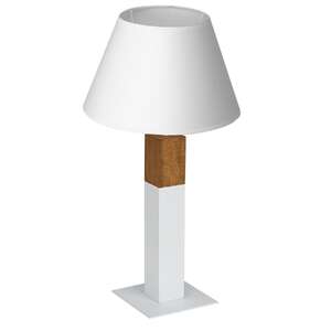 Luminex Table lamps 3595 Lampa stołowa lampka 1X60W E27 biały/naturalny
