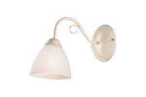 Lamkur Adelle 21317 kinkiet lampa ścienna 1x60W E27 biały