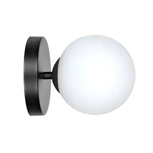 Emibig Kalf 1030/K1 kinkiet lampa ścienna 1x10W E14 biały/czarny