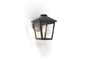 Lutec Zago 5294502012 kinkiet lampa ścienna zewnętrzna ogrodowa 1x6W E27 IP44 czarny