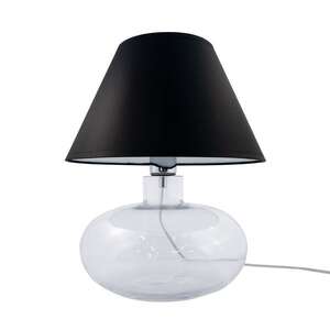 Zuma Line Mersin 5513BK lampa stołowa 1x40W E27 czarna/transparentna