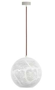 Candellux Bene 31-70579 lampa wisząca zwis 1x60W E27 biały
