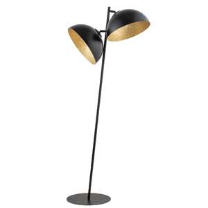 Sigma Sfera 50337 lampa stojąca podłogowa 2x60W E27 czarna/złota
